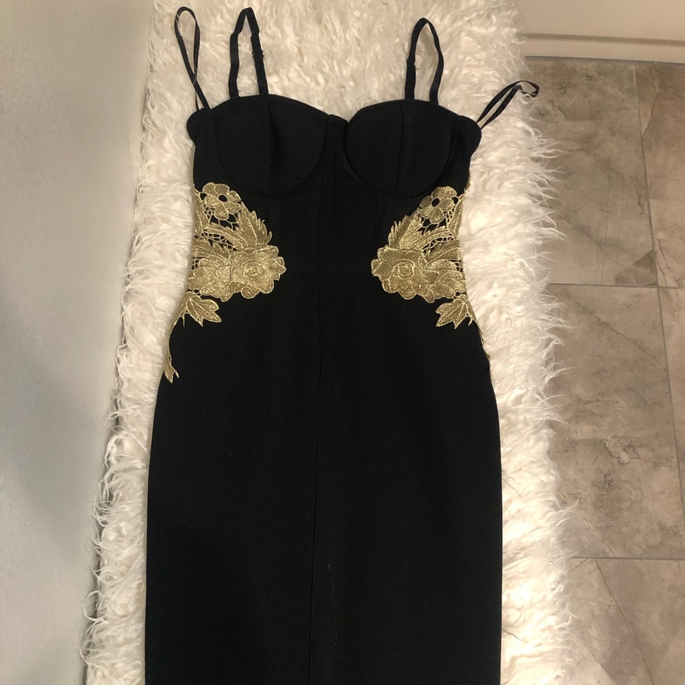 Material Girl- Black Dress